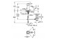 Bidetarmatur Grohe Grandera Einhebel- DN 15