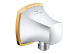 Anschlussbogen Grohe Grandera Wand- - Chrom / golden