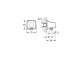 Halter prysznicowy Grohe Grandera zur Wandmontage - Chrom / golden