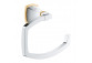 Halter Grohe Grandera z ceramicznym dozownikiem na mydło - Chrom / golden