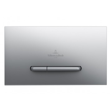 Spültaste Villeroy&Boch ViConnect Chrom, 25,3 x 14,5 mm, 2 zakresowy