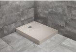 Duschwanne rechteckig Radaway Doros D Compact, 130x90cm, Acryl-, stone weiß