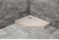 Duschwanne fünfeck lewy mit Verkleidung Radaway Doros PT E Compact 100x80cm weiß
