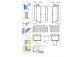 Tür Dusch- Radaway Essenza New KDJ+S 90 cm, links, profil Chrom, transparentes Glas