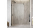 Tür Schiebe- walk-in Radaway Furo, rechts, mit Wand, 160x200cm, Glas transparent, profil Chrom