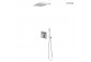 Set Oltens Onega (S) Unterputzarmatur mit Kopfbrause 25 cm Vindel (S)i kompletem Dusch- Sog Chrom 36621100