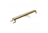 Ablaufrinne Excellent Stilio, 80 cm mit Flansch Rost do wypełnienia płytką - golden