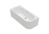 Badewanne rechteckig Villeroy & Boch OBERON 2.0, 180x80, Weiss Alpin