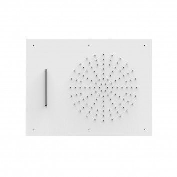 Kopfbrause Tres Unterputz 50x50 cm, Decken- - weiß matt