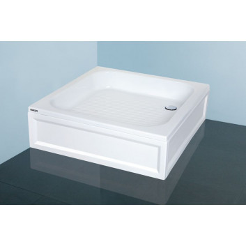 Obudowa der Duschwanne Sanplast Classic OBa/CL 90x90x15 biew - weiß