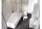 Ravak 10° asymmetrische Badewanne 160x95 cm links weiß 