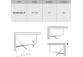 Tür Dusch- Matrix MSD2-110, dwuelementowe, 1075-1115 x 1950, satyna + transparent 
