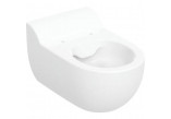 Becken WC hängend dla dzieci Geberit Bambini 53x33 cm, Tiefspül-, bez kołnierza - weiß