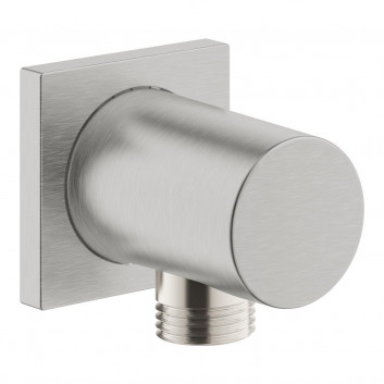 Anschlussbogen Grohe Rainshower, Wand-, DN 15 - schwarz matt