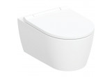 Set wiszącej miski WC Geberit ONE, Tiefspül-, ukryte mocowania, TurboFlush, mit Sitz WC- - weiß matt