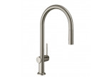 Einhebel- Küchenarmatur 160, metalowa herausziehbarer Auslauf, 2jet, sBox, Hansgrohe Zesis M33 - Schwarz Matt