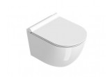 Becken WC Catalano Sfera 50x35 cm hängend, Silentech (bez kołnierza) - weiß Glanz