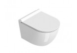 Becken Catalano Sfera 55x35 cm hängend Silentech (bez kołnierza) - tortora matt