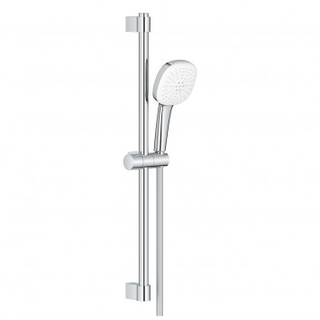 Dusch-set Grohe Tempesta 100, Handbrause 2-Funktions- mit Schlauch 175cm i drążkiem 60cm - Chrom