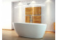 Badewanne freistehend Besco Gloria 160x68cm Retro weiß