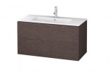 Schrank Unterbau- Duravit L-Cube, hängend 820 x 481 mm - weiß, Hochglanz