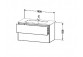 Schrank Unterbau- Duravit L-Cube, hängend 820 x 481 mm - weiß, Hochglanz