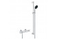 Brausearmatur mit Thermostat Grohe Precision Flow, Aufputz, mit Set - Chrom
