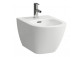 Bidet abgehängt 360 x 530 mm weiß Laufen Pro