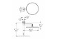 Spiegel GROHE SELECTION - Brushed cool sunrise