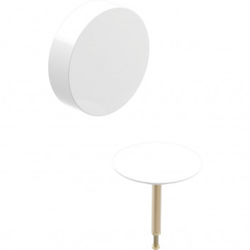 Set Finishing Geberit, d52, do Setu odpływowo-przelewowego - Chrom glänzend