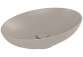 Aufsatzwaschtisch Villeroy & Boch Loop & Friends, 56x38cm, oval, z Überlauf, Stone White CeramicPlus