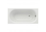 Badewanne Cersanit Flavia rechteckig 70x140 cm, weiß