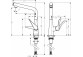 Küchenarmatur Hansgrohe Talis M54, Einhebel- 210, herausziehbarer Auslauf, 2jet - Edelstahl finish
