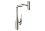 Küchenarmatur Hansgrohe Metris Select M71, Einhebel- 320, 1jet - Edelstahl finish