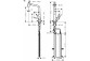 Küchenarmatur Hansgrohe Metris Select M71, Einhebel- 320, 1jet - Edelstahl finish