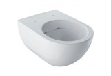 Becken wc Geberit Acanto hängend 53x35 cm, Tiefspül-, bez kołnierza, mit Schicht KeraTect - weiß