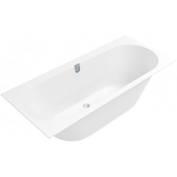 Badewanne rechteckig Villeroy & Boch OBERON 2.0, 180x80, Weiss Alpin
