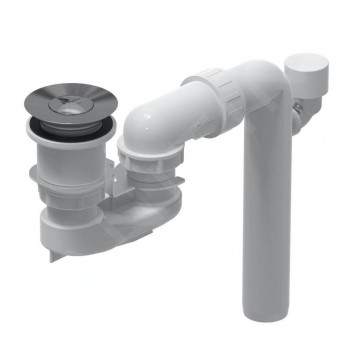 Set mit Ablauf und Überlauf ViFlow Villeroy & Boch - Stone White