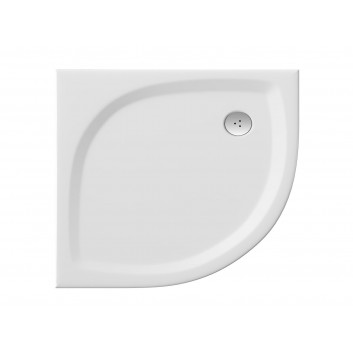 Duschwanne Ravak Elipso Pro halbrund 90x90 cm FLAT