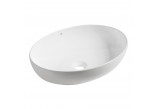 Keramik-waschtisch Laveo Kvadrato 47x36 cm Aufsatz, ohne Hahnloch na baterie - weiß