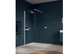 Wand Walk -in z ruchomym segmentem Huppe Enjoy Pure, Typ 800, Chrom, transparentes Glas z AntiPlaque