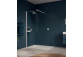 Wand Walk -in z ruchomym segmentem Huppe Enjoy Pure, Typ 800, Chrom, transparentes Glas z AntiPlaque