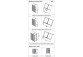 Wand Walk -in z ruchomym segmentem Huppe Enjoy Pure, Typ 800, Chrom, transparentes Glas z AntiPlaque