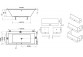 Badewanne rechteckig Ravak Formy 01 180x80 cm weiß