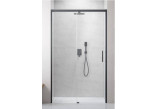 Tür Dusch- Schiebe- Radaway Idea Black DWJ 100 Links 98.7-101.2x200.5cm, profil schwarz, Glas transparent- sanitbuy.pl