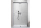 Tür Dusch- Schiebe- Radaway Idea Black DWJ 100 Links 98.7-101.2x200.5cm, profil schwarz, Glas transparent- sanitbuy.pl