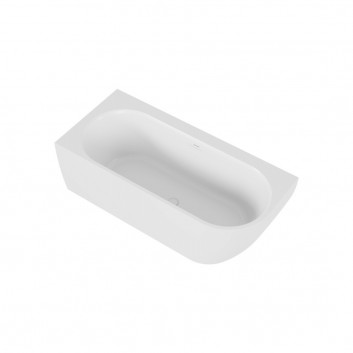 Badewanne freistehend Excellent Olia 2.0, 150x73cm, oval, Acryl-, weiß