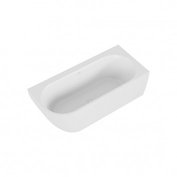 Badewanne freistehend Excellent Olia 2.0, 150x73cm, oval, Acryl-, weiß