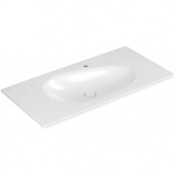 Bidet hängend Villeroy&Boch Antao, 56x37 cm, mit einem Anschluss, mit Schicht CeramicPlus - weiß