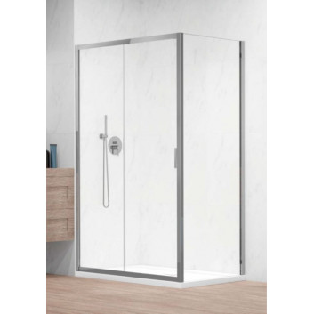 Tür Dusch- 120cm, Radaway Alienta DWJ, Glas transparent, profil Chrom